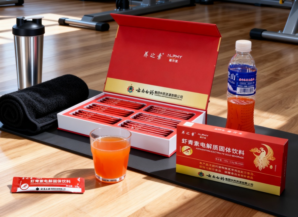 愛爾發蝦青素電解質固體飲料：小袋隨身，清爽隨心